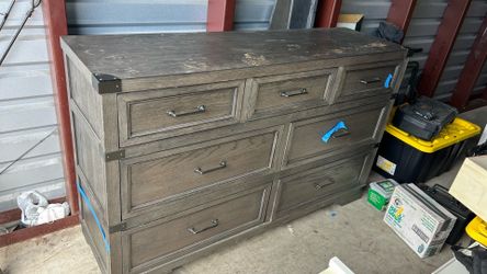 Bed and Dresser Combo