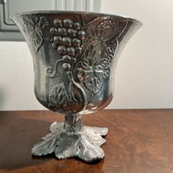 Wine Cooler Or Flower vase Beautiful Metal Work 