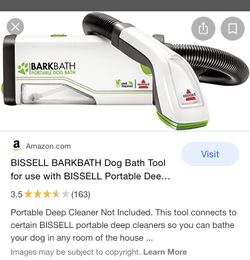 Bark bath for Bissell machines