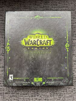 World of Warcraft Legion Collectors Edition. Comes with everything that is shown in the second picture