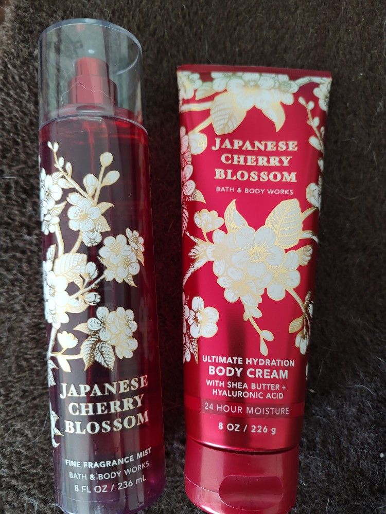 Bath & Body Works Japanese Cherry Blossom Lotion & Spray