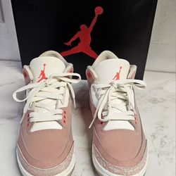 Pink Rust - Retro 3 Size 8w 