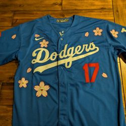 New Dodgers #17 Ohtani Jersey Tokyo Style 