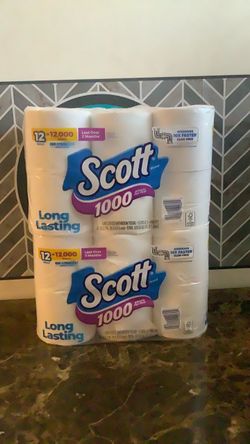 Scott 1000 Toilet Paper 2-Pack (24 Rolls) price is firm