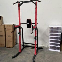 Brand New Power Tower Home Gym Red