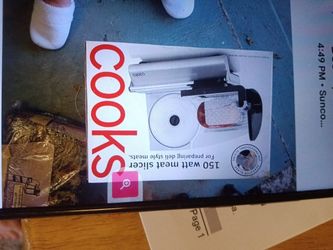 Cooks Meat Slicer