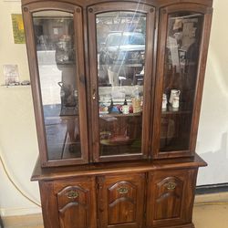 Rustic Showcase Cabinet