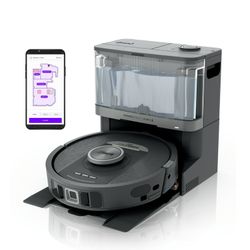 Shark PowerDetect Robot Vacuum and Mop, Self-Empty & Self-Refill, Bagless, RV2820YE