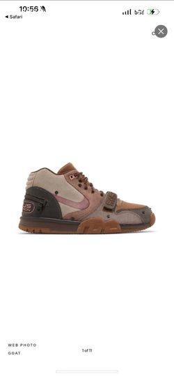Nike Air Trainer 1 SP Travis Scott (Wheat) Size 7