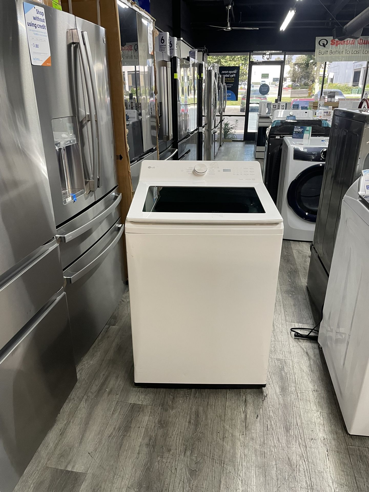 ‼️ON SALE NOW‼️🚨LG 5.0 Cubic Ft. High-Efficiency Smart Top Load Washer With Easy Unload Alpine White 🚨