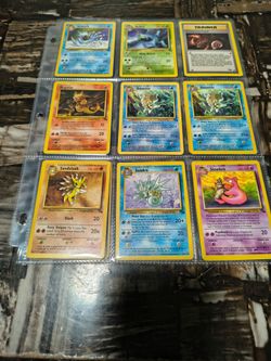 1995 Pokemon cards fossil set