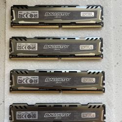 Crucial Ballistix DDR4 Ram 3000 Mhz