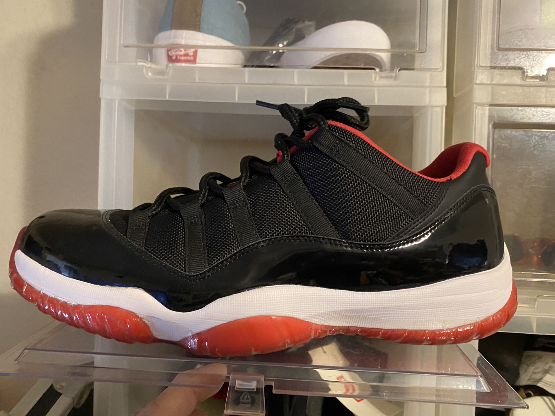 Jordan 11 Bred Low VNDS sz12 display picture 1