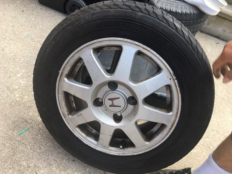 Rim with tire