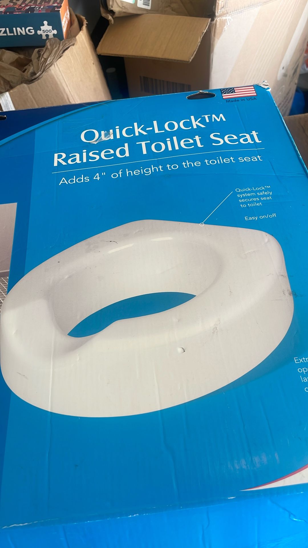 Raised Toilet Seat