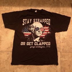 Patriotic George Washington Shirt Size Men’s Medium 