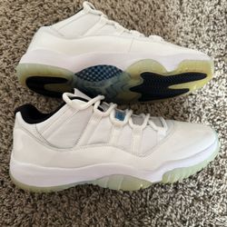 RETRO Nike Air Jordan 11 Low Legend Blue SZ10 2021 Bred Playoffs  A Ma Maniere SP Reimagined Lost And Found Jordan 1 All Star