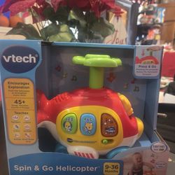 Vtech Spin And Go Helicopter 9-36 Mo