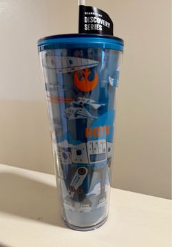 Disney Parks Starbucks Star Wars HOTH Discovery Series Tumbler 24oz NEW