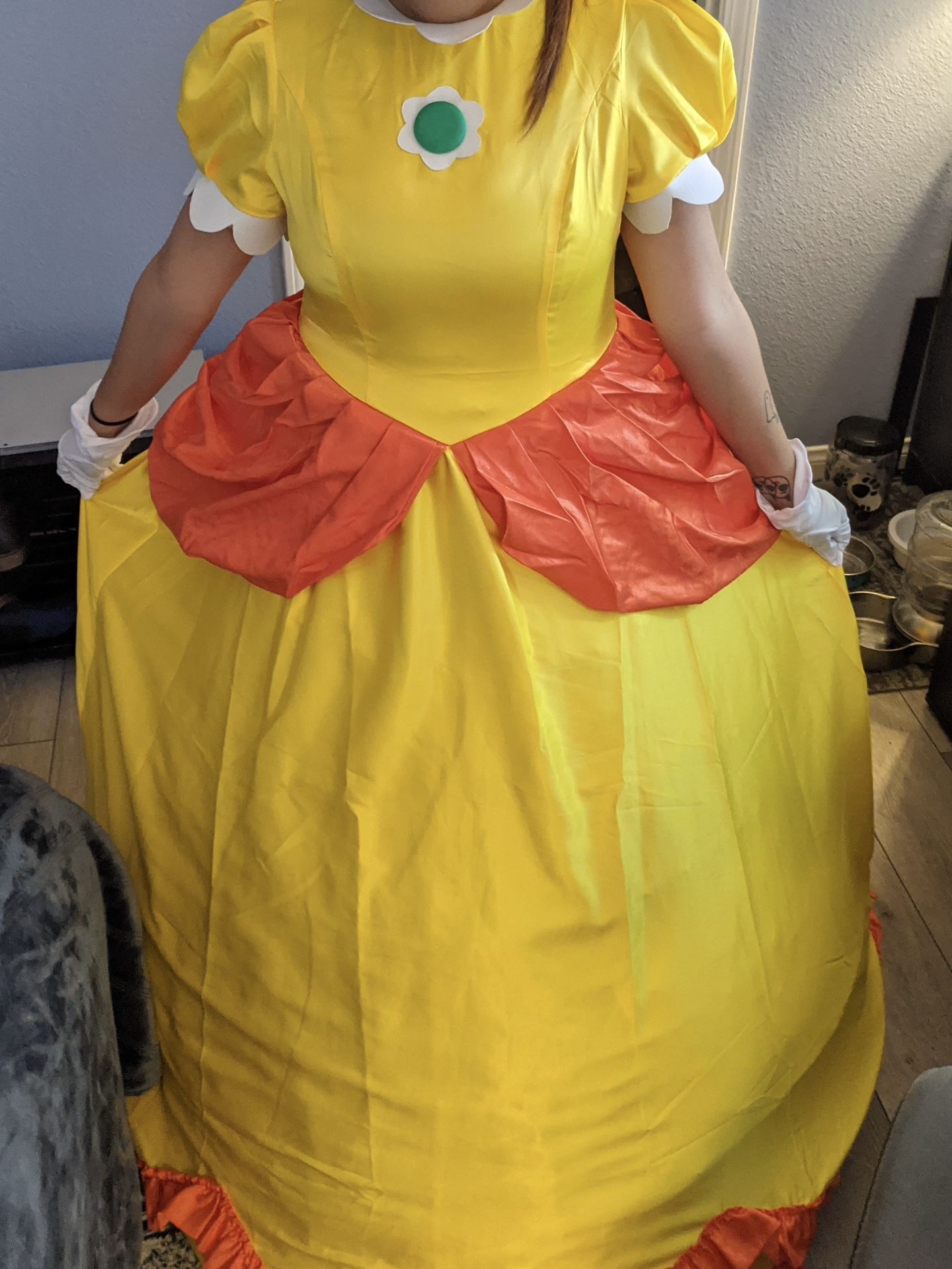 Adult Princess Daisy Costume