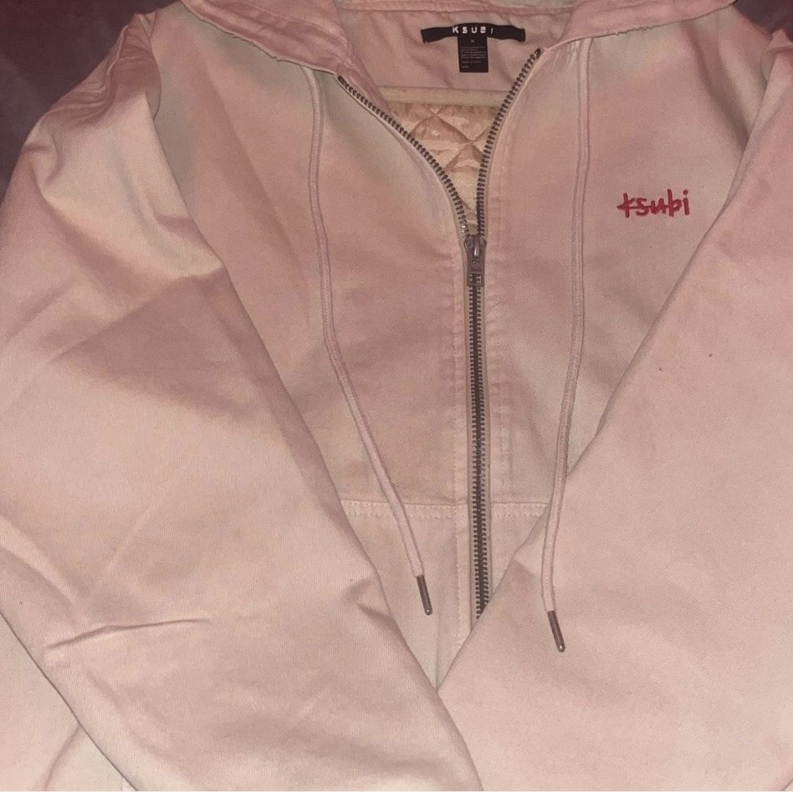 Ksubi Mens Zipped Up Hoodie