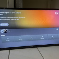 32 Inch Toshiba Smart TV