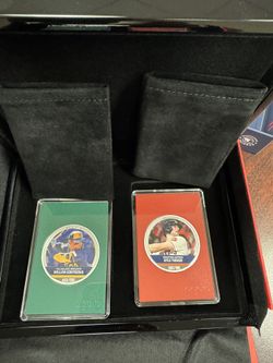 2024 Major League Baseball MLB Trading Coins 2pc Set