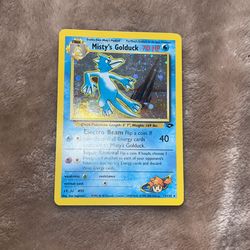 Misty’s Golduck Pokemon Card 