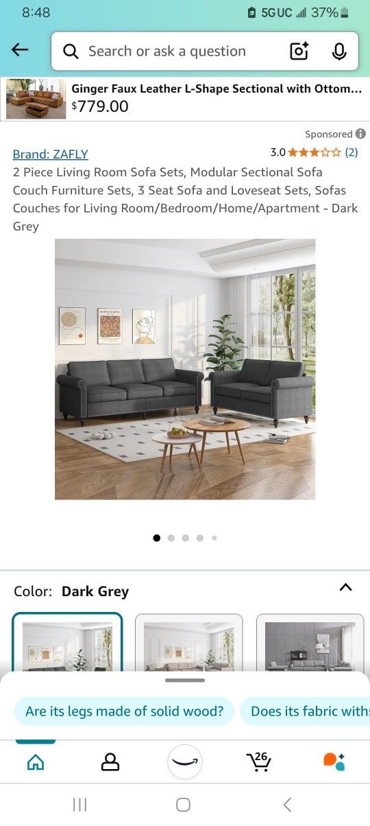Sofa And Loveseat