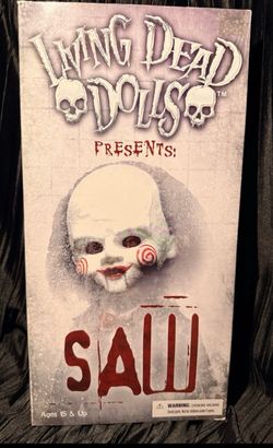 Living Dead Dolls Presents: Saw Billy the Puppet 10" Horror Doll Mezco Toyz 2010