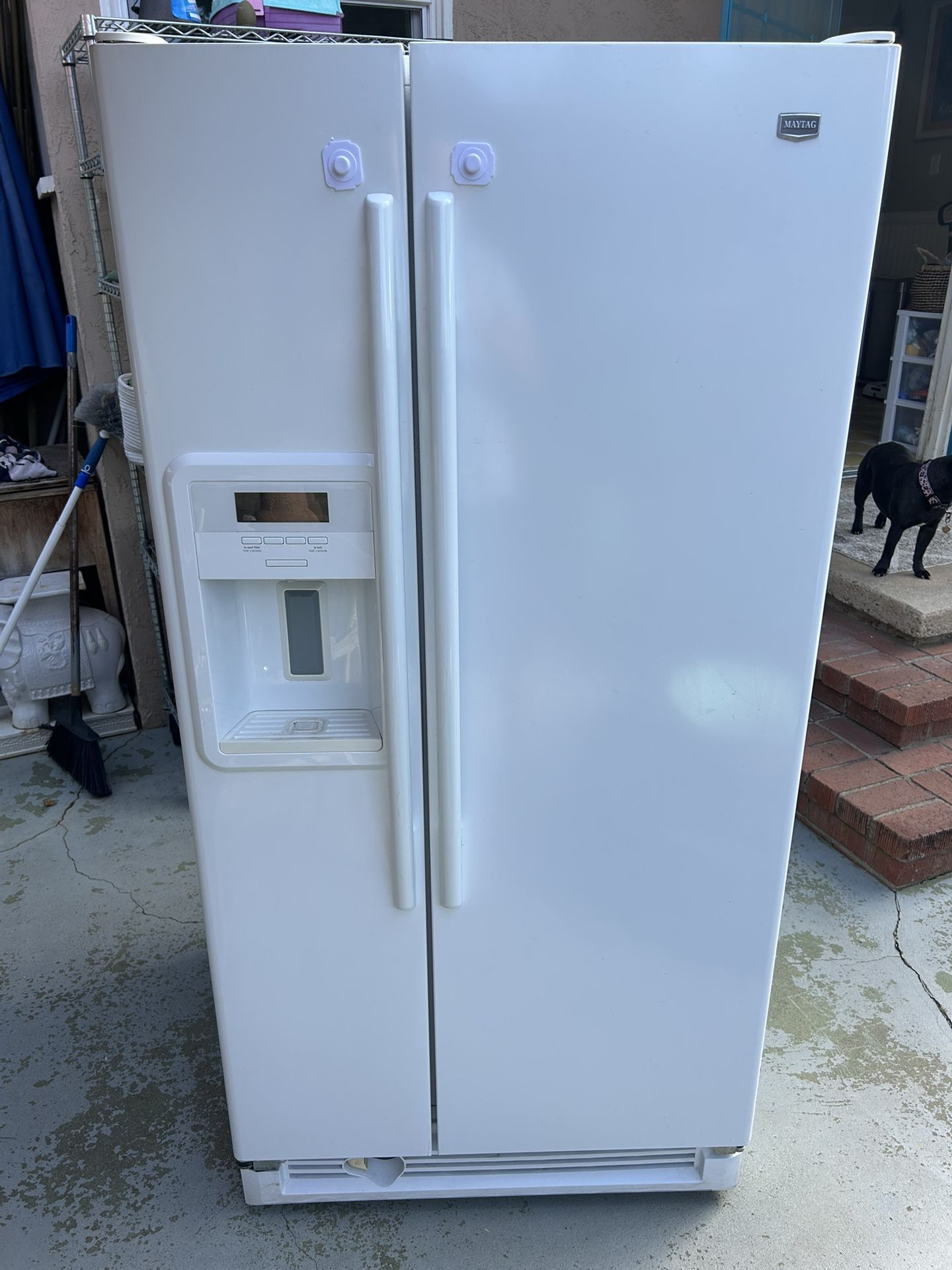 Maytag Refrigerator Side-By-Side 33”w