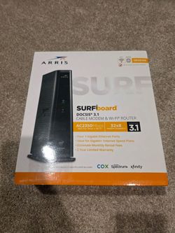 ARRIS SURFboard SBG8300 Cable Modem & Wi-Fi Router