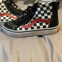 Boys Checkered Vans