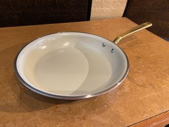 MADE IN 12″ CeramiClad Gold Handle Frying Pan