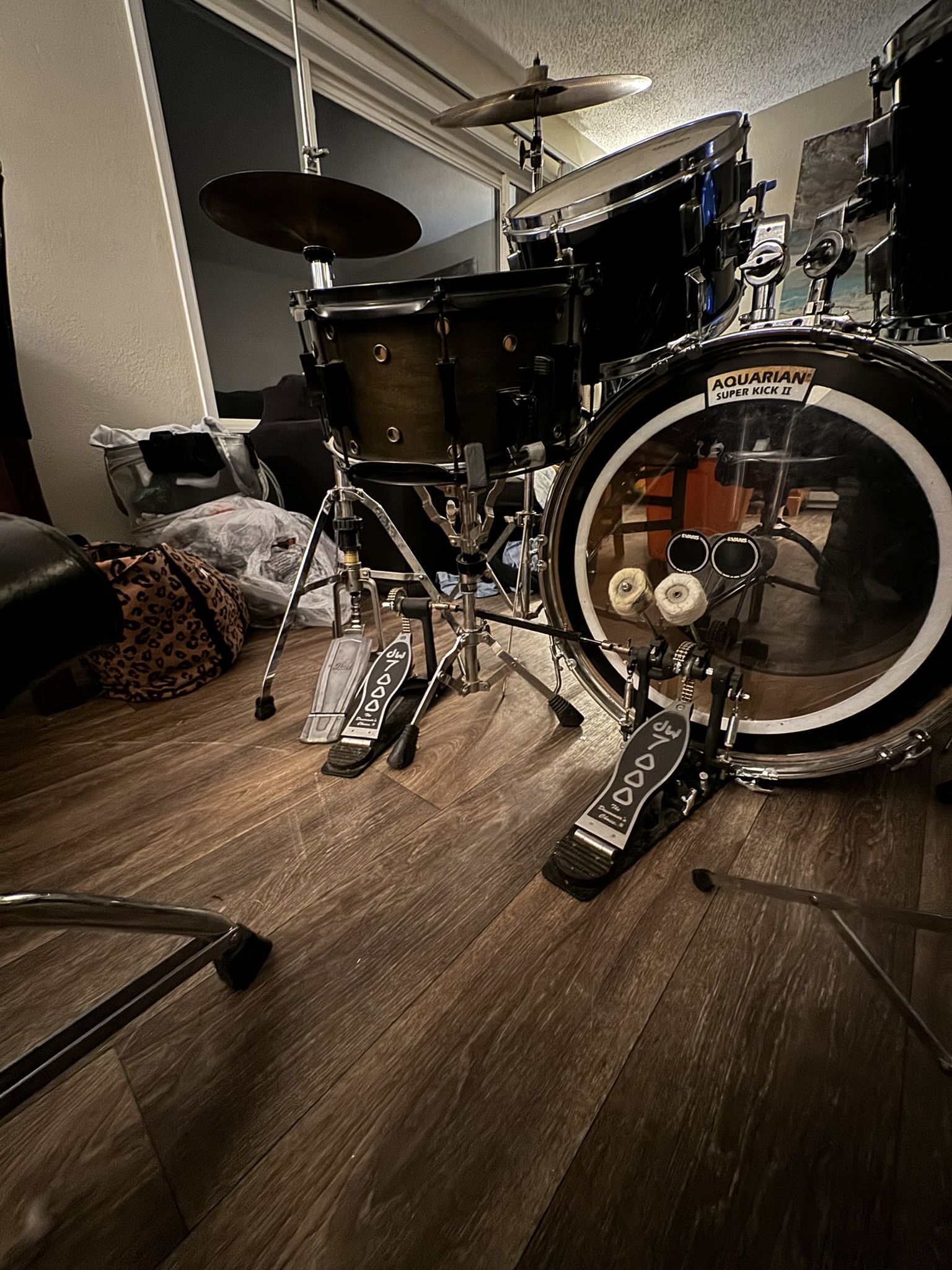 6 Piece Drum Set