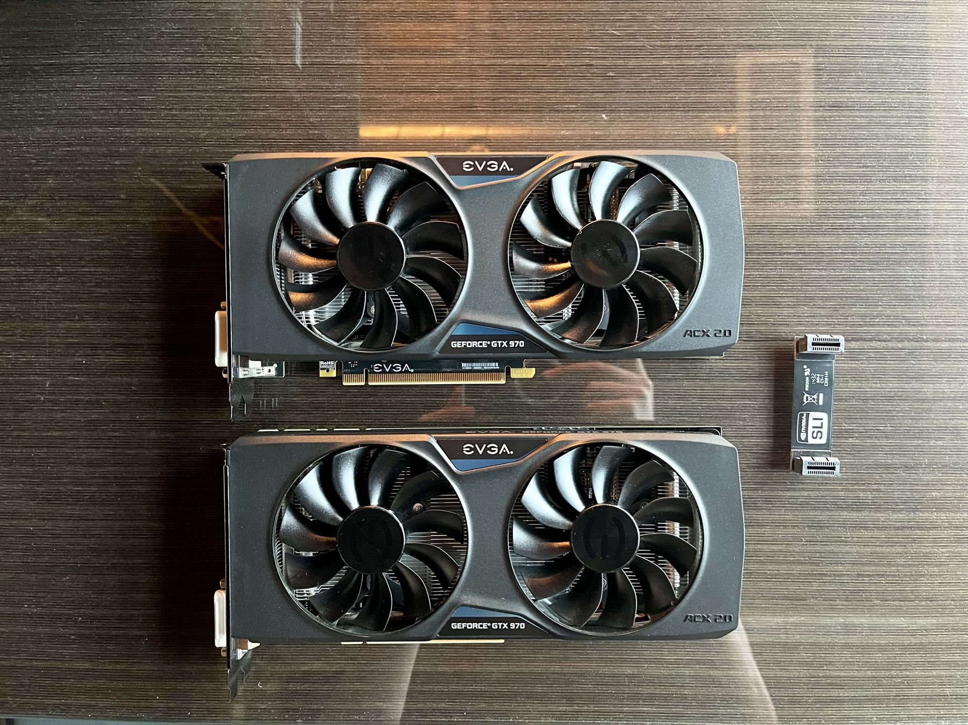 EVGA Nvidia GeForce 970 SC Graphics Cards - SLI