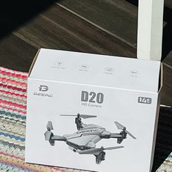 Brand New DEERC D20 Mini Drone for Kids with 720P HD FPV Camera Remote Control Toys Gifts for Boys Girls with Altitude Hold, Headless Mode, One Key St