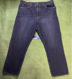 Ed Hardy dark blue tiger jeans