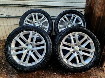 22" OEM Chevy Rims with tires