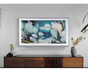 65-inch SAMSUNG QLED The Frame 4K Smart TV UHD HDR (2025 Model)