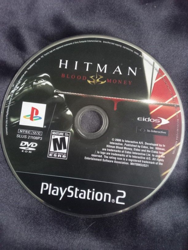 Hitman Blood Money Ps2