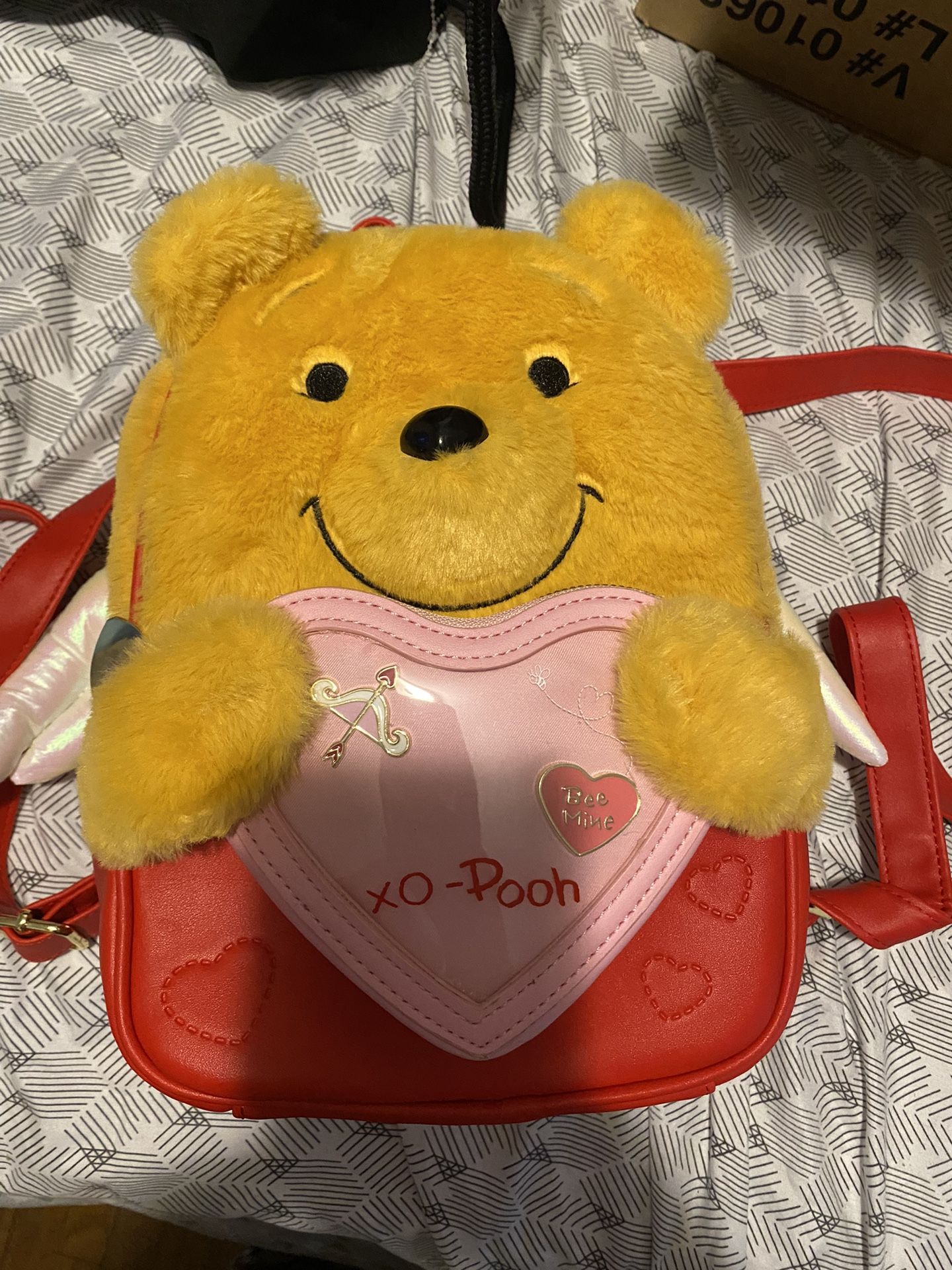 Valentines Day Winnie The Pooh Bagpack 