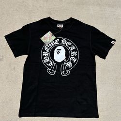 chrome hearts bape shirt