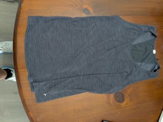 Old Navy Active Breathe ON Women's Gray Racerback Workout Tank Top XL