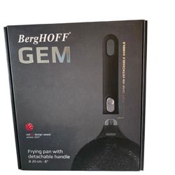 BergHOFF GEM 10" Non-stick Covered Saute Pan 3.4Qt., Black, NEW IN BOX