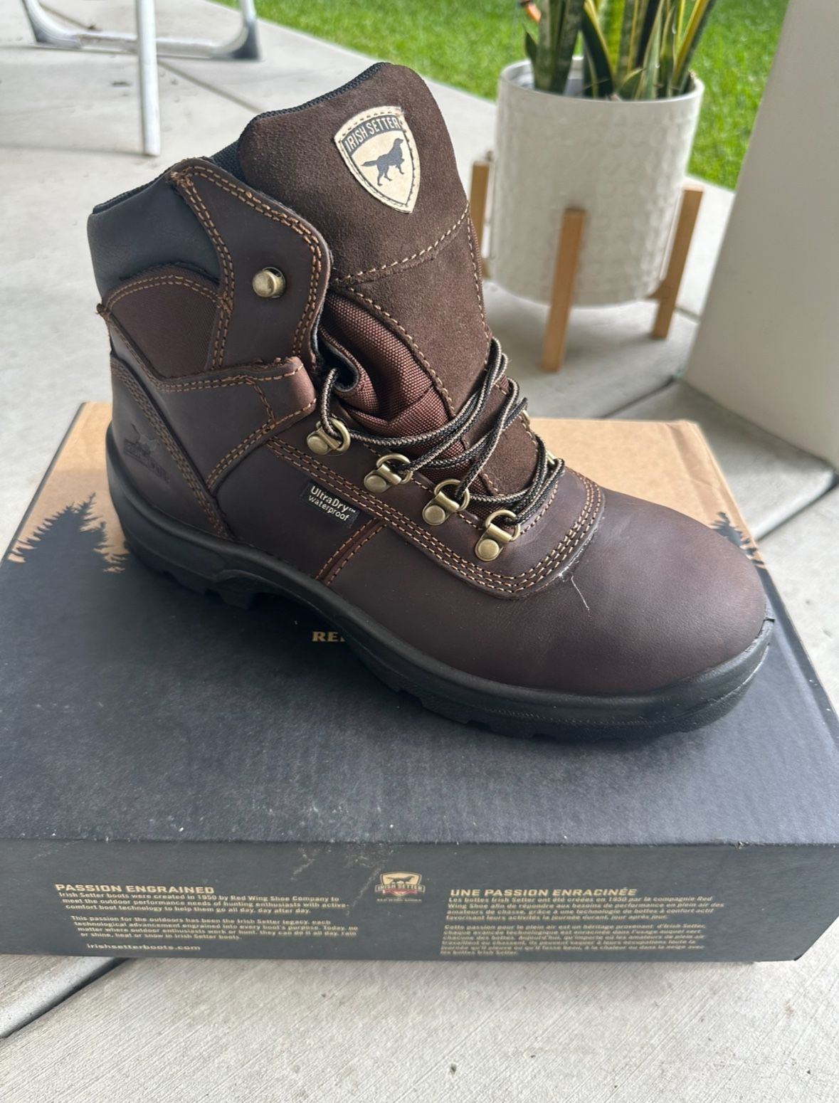 Irish Setter by Red Wings Work boots Size 8 Men’s