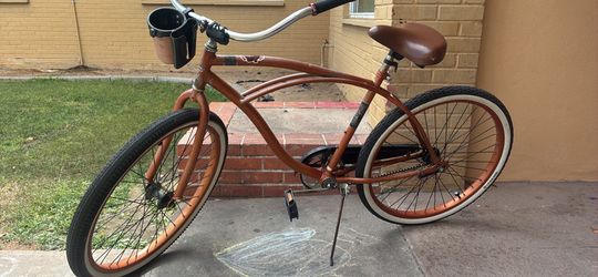 Beach cruiser penny color 26' tire