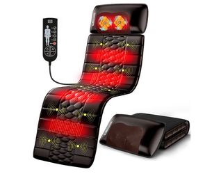 Full Body Massage Mat with Heat, Multi-Mode Neck Massager, Full Body Detachable Massage Mats, Full Body Massage Pad