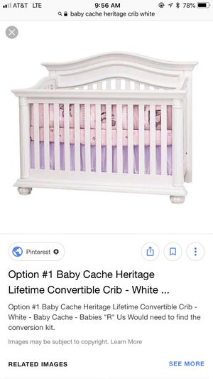 Beautiful Convertible Crib White For Sale In Flowery Branch Ga