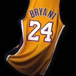 Kobe Bryant Jersey Canvas Poster